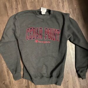 Champion Cedar Point Gray Sweater
